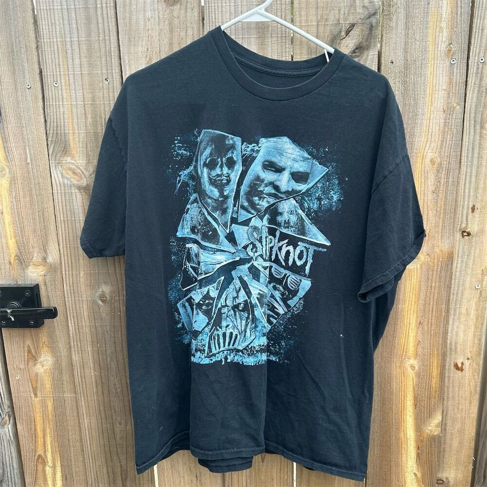 Slipknot Prepare for Hell Tour T-Shirt Black Unisex L Graphic Print
